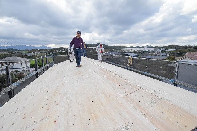 福岡県糸島市03　注文住宅建築現場リポート③　～上棟式～