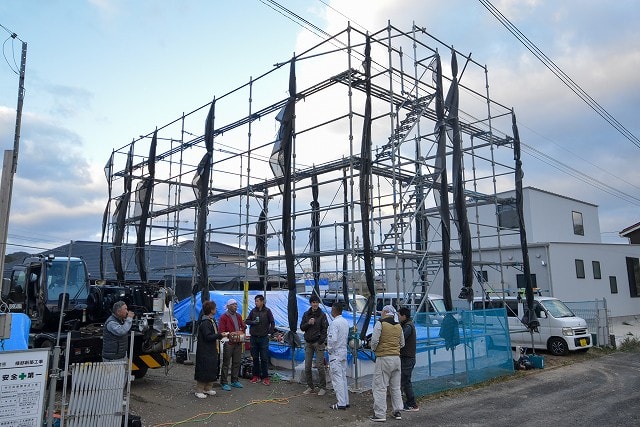 福岡県糸島市03　注文住宅建築現場リポート③　～上棟式～