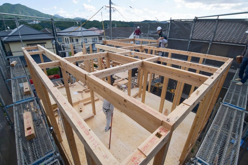 「太宰府市09」注文住宅現場リポート②【上棟式】