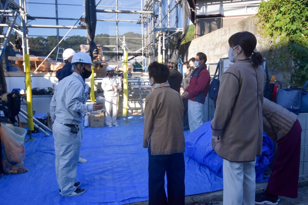 福岡県太宰府市09　注文住宅建築現場リポート②　～上棟式～