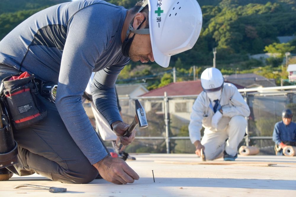 福岡県太宰府市09　注文住宅建築現場リポート②　～上棟式～