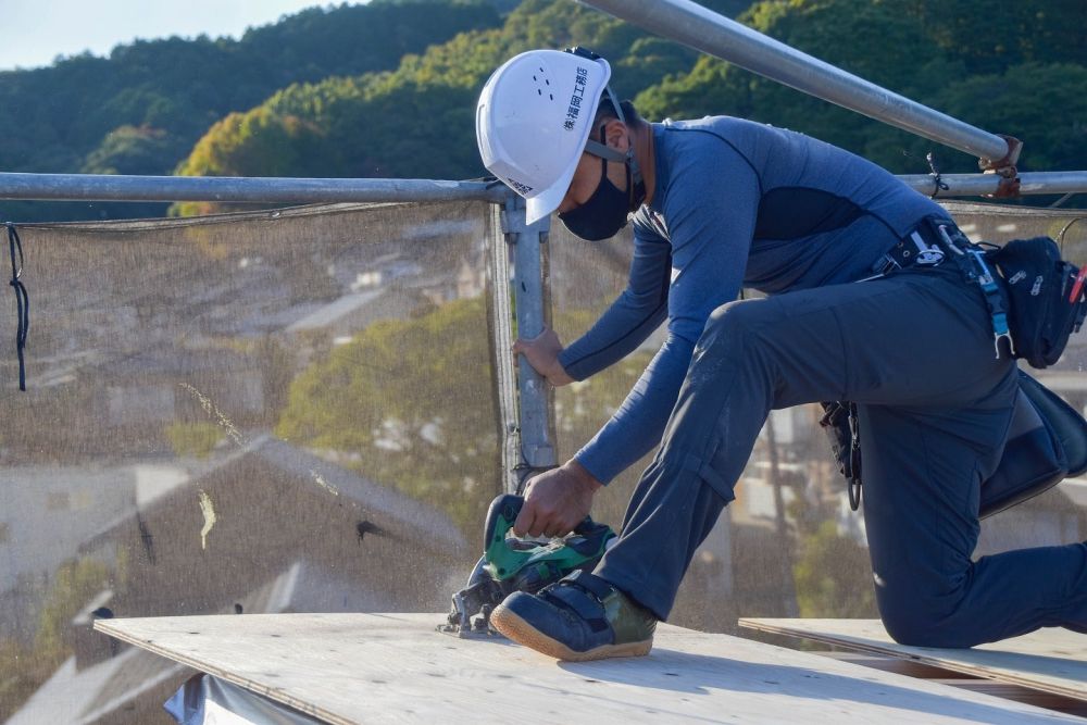 福岡県太宰府市09　注文住宅建築現場リポート②　～上棟式～