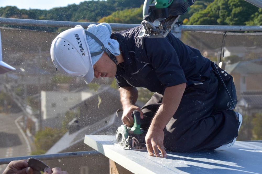 福岡県太宰府市09　注文住宅建築現場リポート②　～上棟式～