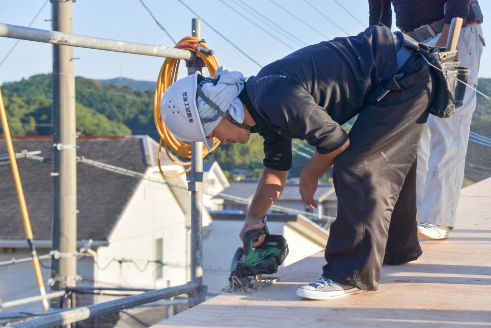 福岡県太宰府市09　注文住宅建築現場リポート②　～上棟式～