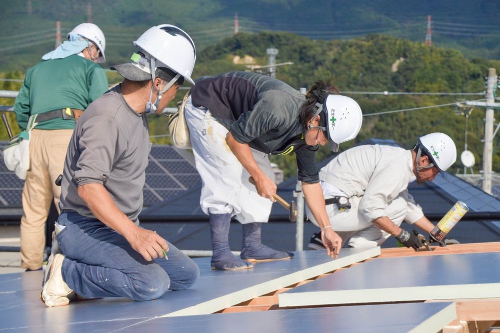 福岡県太宰府市09　注文住宅建築現場リポート②　～上棟式～