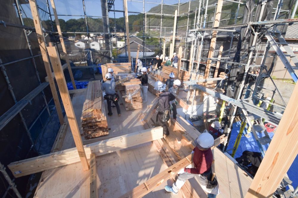 「太宰府市09」注文住宅現場リポート②【上棟式】