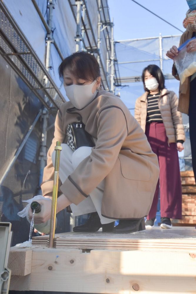 「太宰府市09」注文住宅現場リポート②【上棟式】