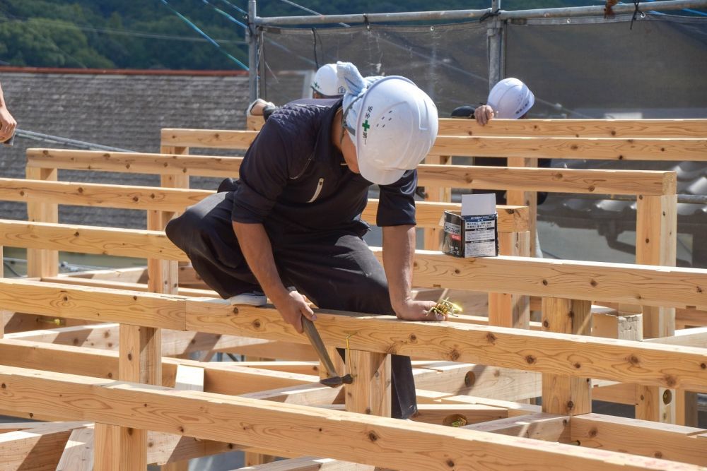 福岡県太宰府市09　注文住宅建築現場リポート②　～上棟式～