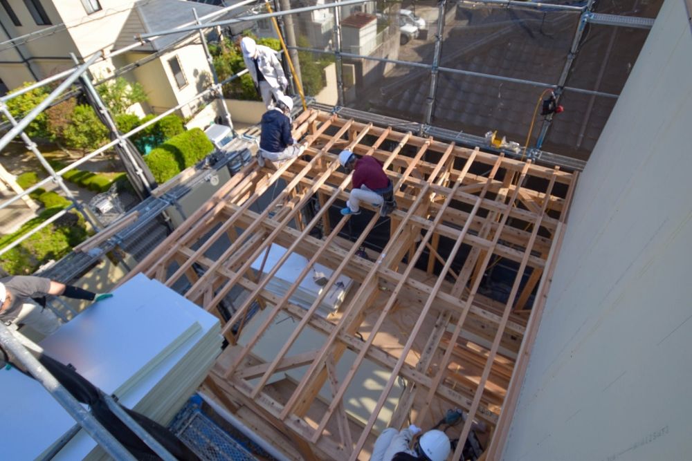 「太宰府市09」注文住宅現場リポート②【上棟式】