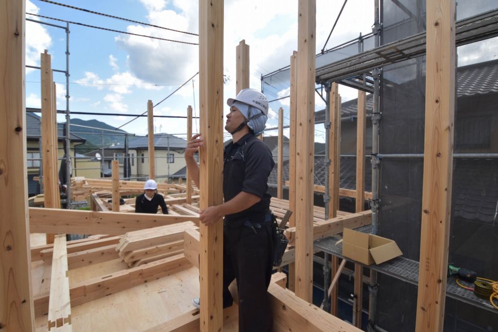 「太宰府市09」注文住宅現場リポート②【上棟式】