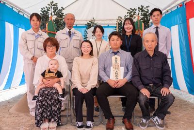 「春日市16」注文住宅現場リポート①【地鎮祭】