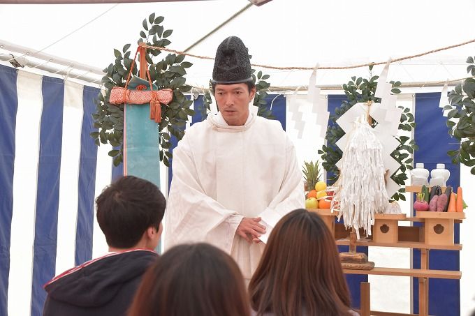 「太宰府市04」注文住宅現場リポート①【地鎮祭】