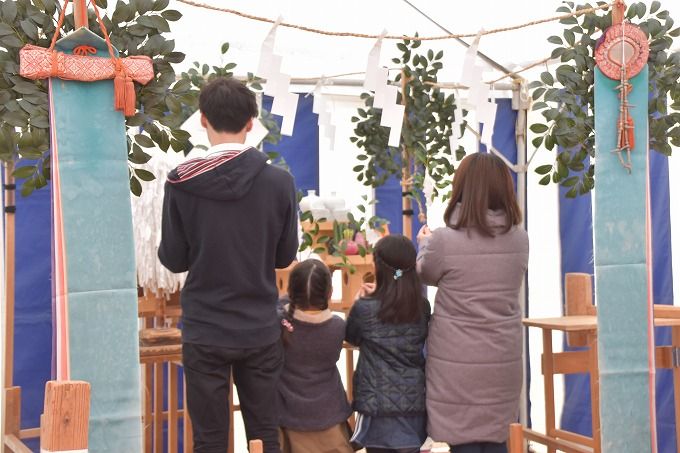 「太宰府市04」注文住宅現場リポート①【地鎮祭】