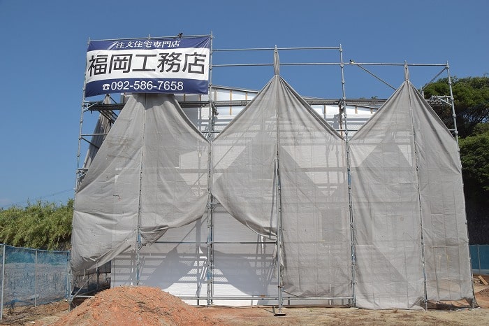 「宗像市02」注文住宅現場リポート⑦【外装工事】【サイディング】