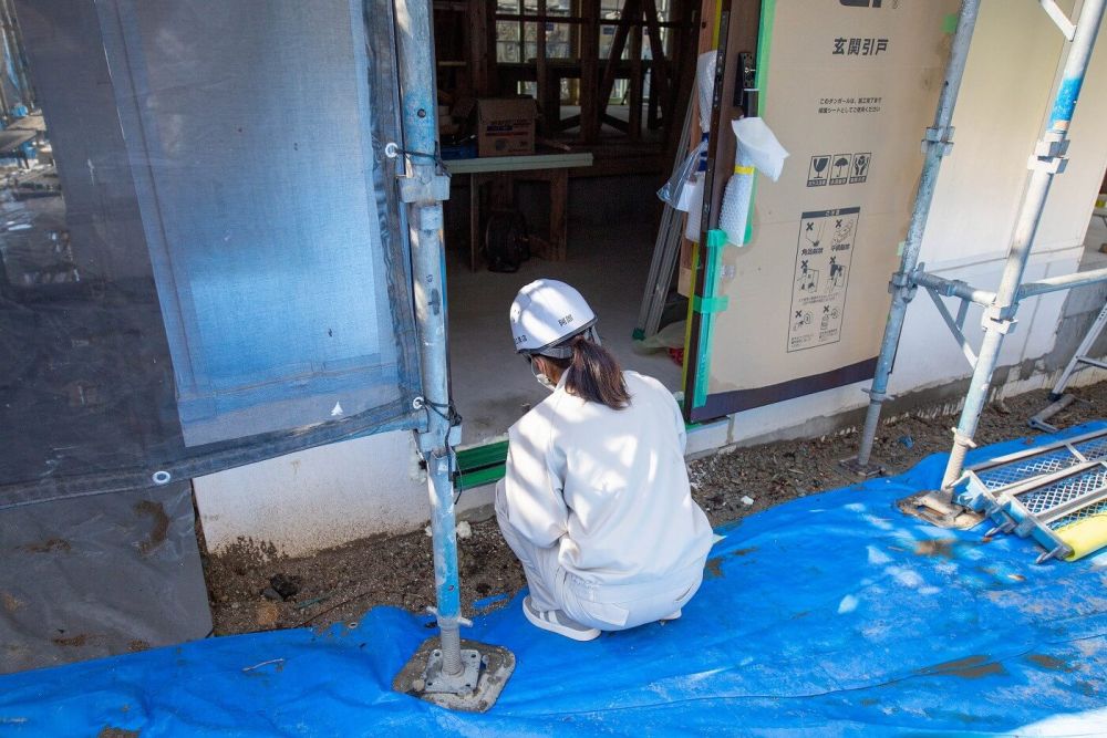「福岡市早良区07」注文住宅現場リポート⑧【木工事】【外断熱材】