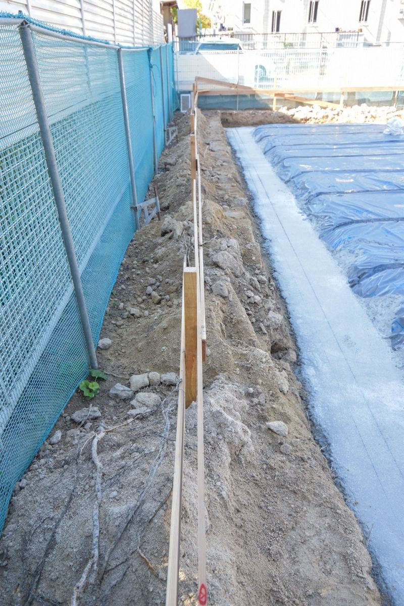 「福岡市西区09」注文住宅現場リポート②【基礎工事】