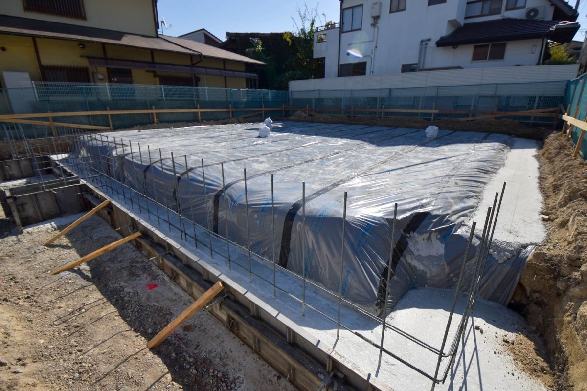 「福岡市西区09」注文住宅現場リポート②【基礎工事】