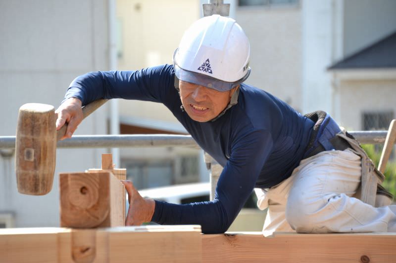 福岡県那珂川市01　注文住宅建築現場リポート⑥　～上棟式～