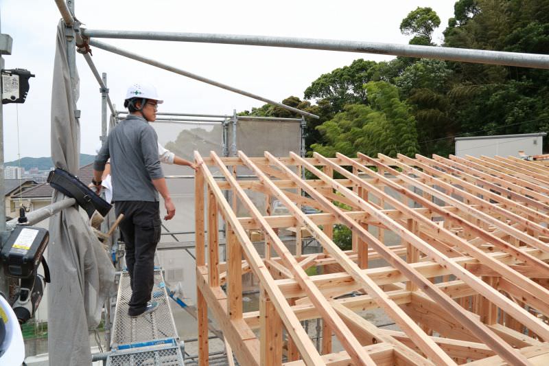 福岡県那珂川市01　注文住宅建築現場リポート⑥　～上棟式～