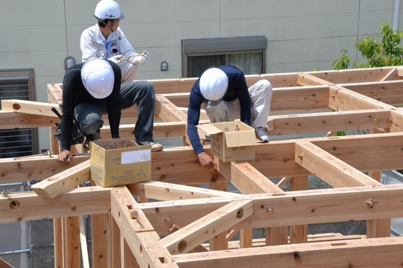 福岡県那珂川市01　注文住宅建築現場リポート⑥　～上棟式～