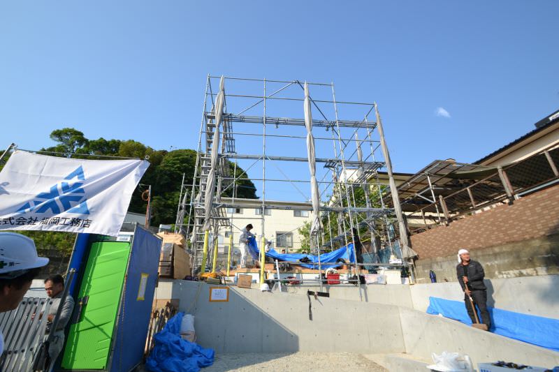 福岡県那珂川市01　注文住宅建築現場リポート⑥　～上棟式～