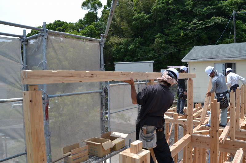 福岡県那珂川市01　注文住宅建築現場リポート⑥　～上棟式～