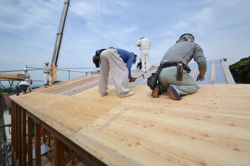 福岡県那珂川市01　注文住宅建築現場リポート⑥　～上棟式～