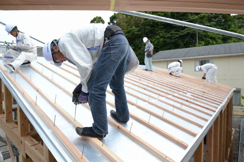 福岡県那珂川市01　注文住宅建築現場リポート⑥　～上棟式～