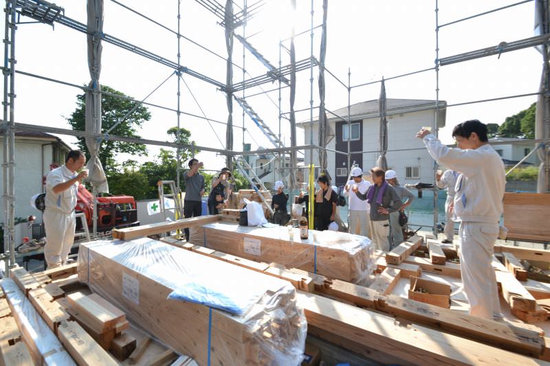 「那珂川市01」注文住宅現場リポート⑥【上棟式】