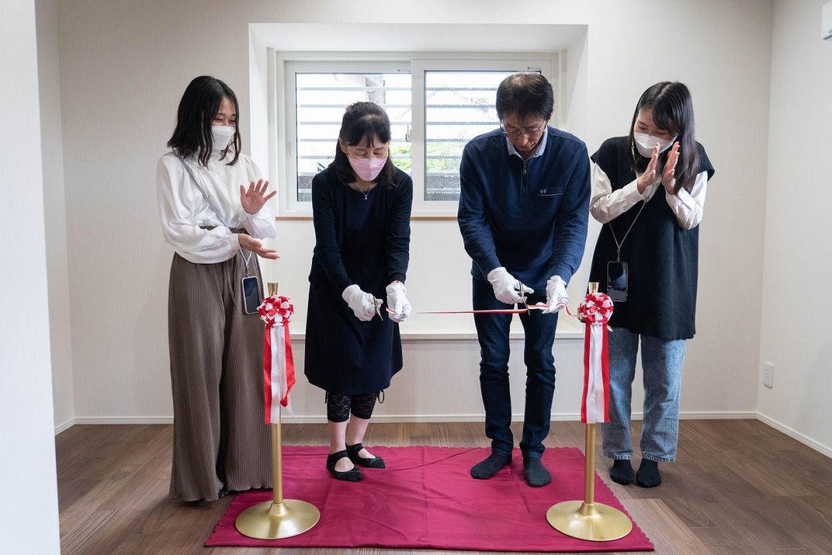 福岡県福岡市南区三宅02　注文住宅建築現場リポート④　～お引き渡し式～