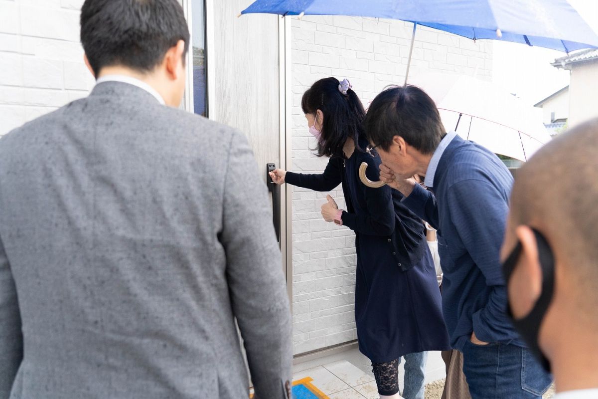 「福岡市南区三宅02」注文住宅現場リポート④【お引き渡し式】