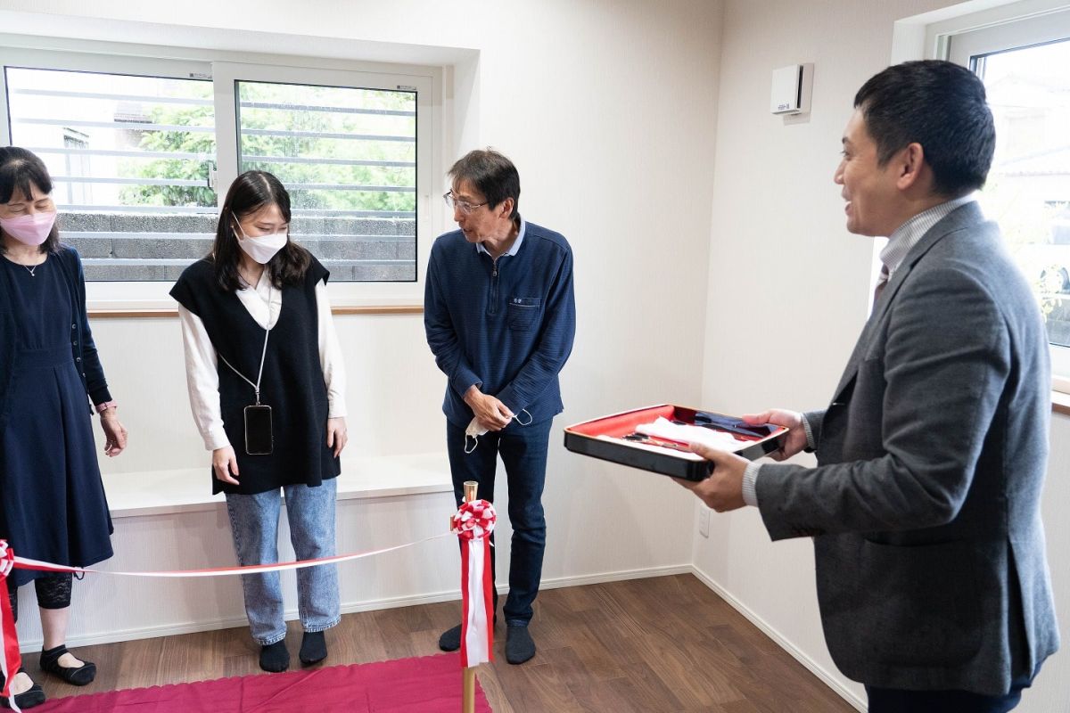 「福岡市南区三宅02」注文住宅現場リポート④【お引き渡し式】