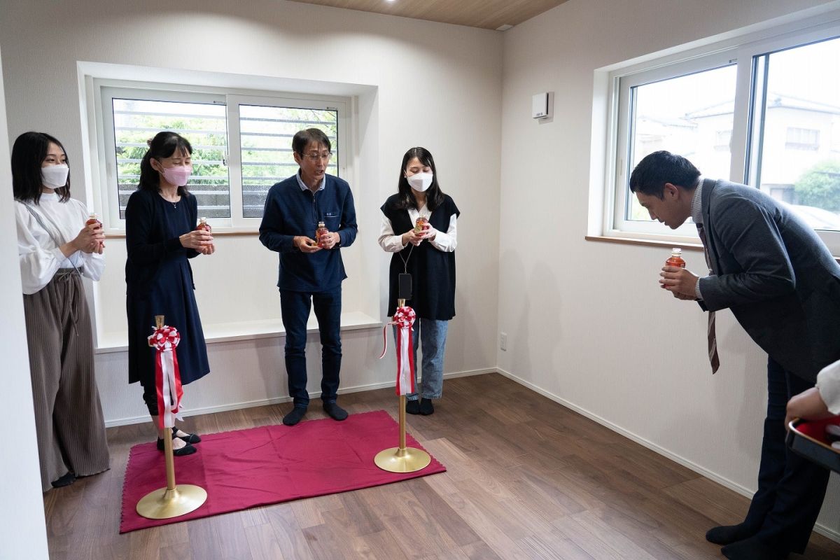 「福岡市南区三宅02」注文住宅現場リポート④【お引き渡し式】