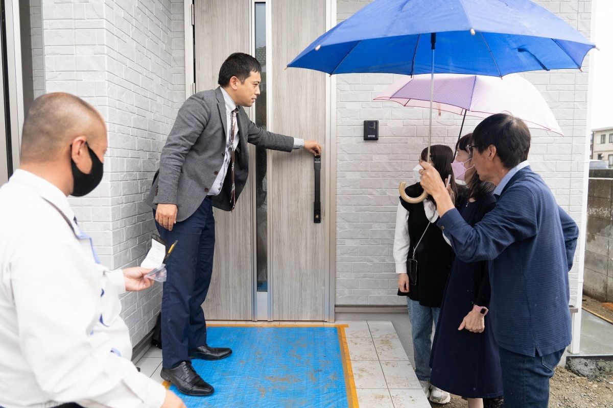 「福岡市南区三宅02」注文住宅現場リポート④【お引き渡し式】