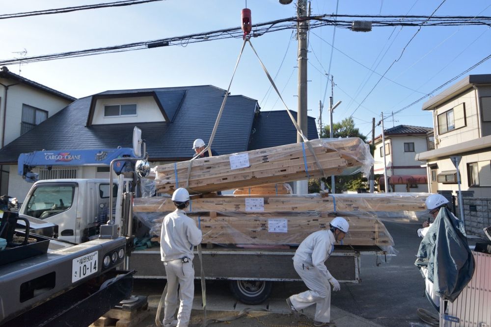 福岡市早良区飯倉01　注文住宅現場リポート③　～上棟式～