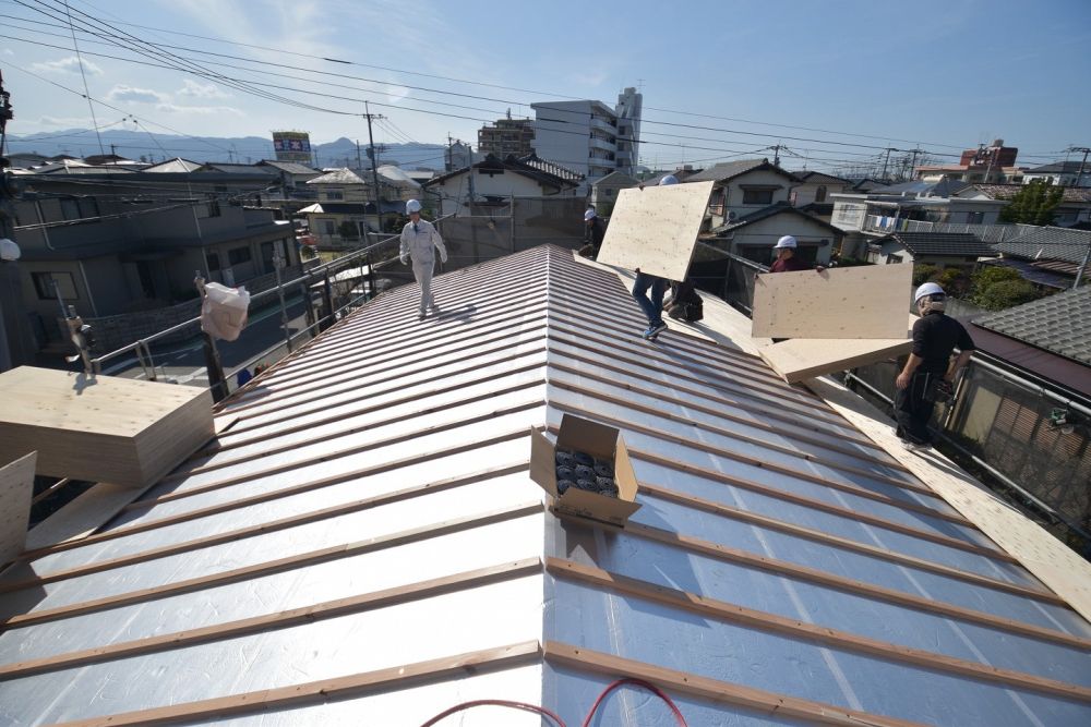 「福岡市早良区飯倉01」注文住宅現場リポート③【上棟式】