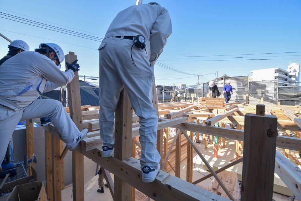 福岡市早良区飯倉01　注文住宅現場リポート③　～上棟式～