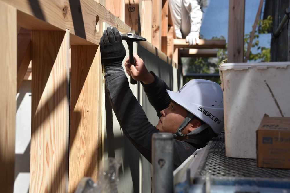 福岡市早良区飯倉01　注文住宅現場リポート③　～上棟式～