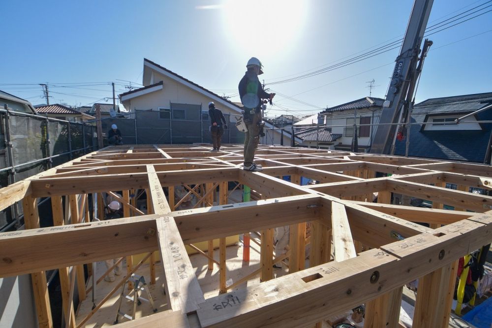 福岡市早良区飯倉01　注文住宅現場リポート③　～上棟式～