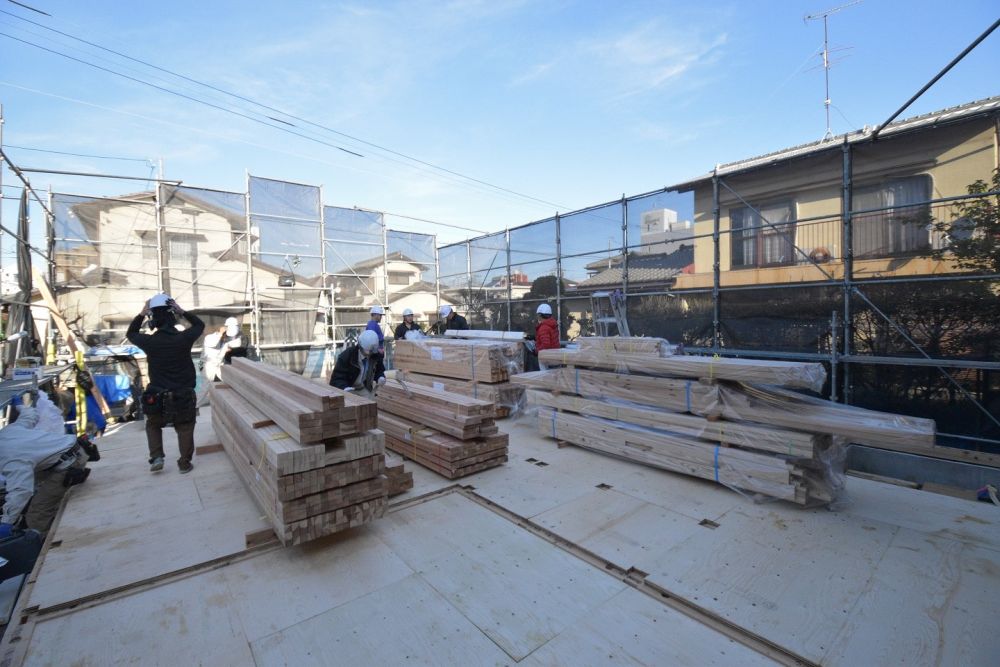 「福岡市早良区飯倉01」注文住宅現場リポート③【上棟式】