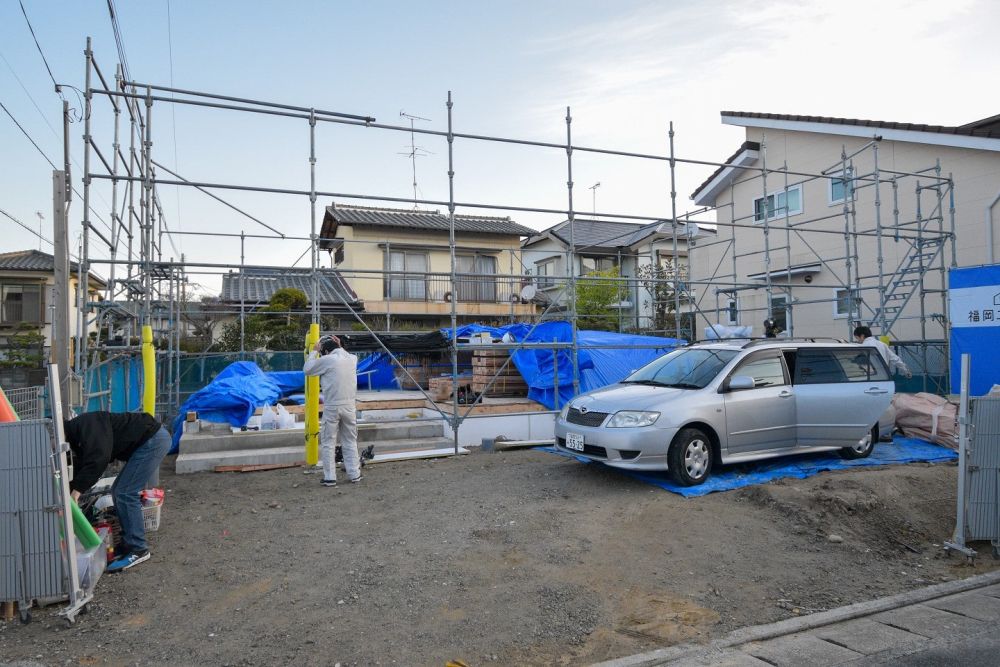 福岡市早良区飯倉01　注文住宅現場リポート③　～上棟式～