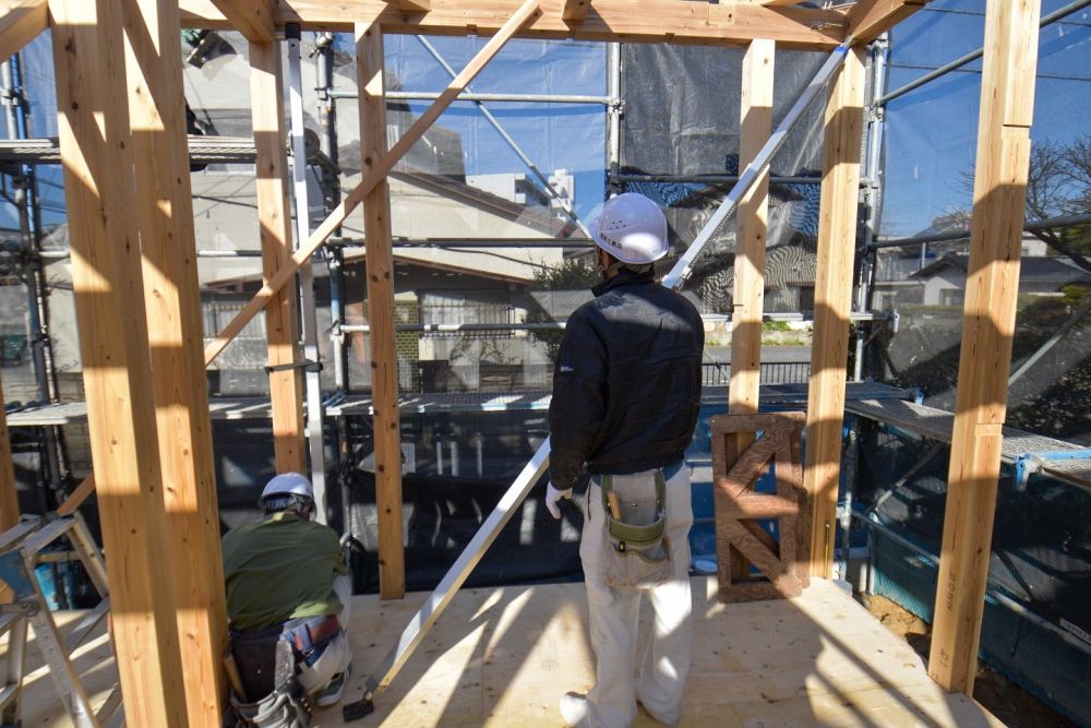 「福岡市早良区飯倉01」注文住宅現場リポート③【上棟式】