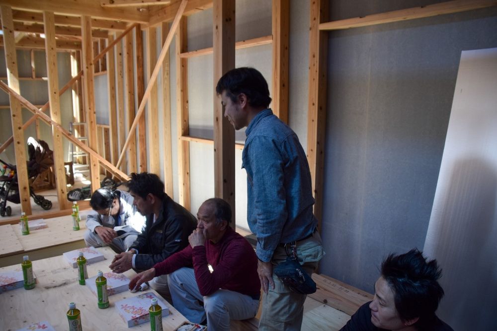 福岡市早良区飯倉01　注文住宅現場リポート③　～上棟式～