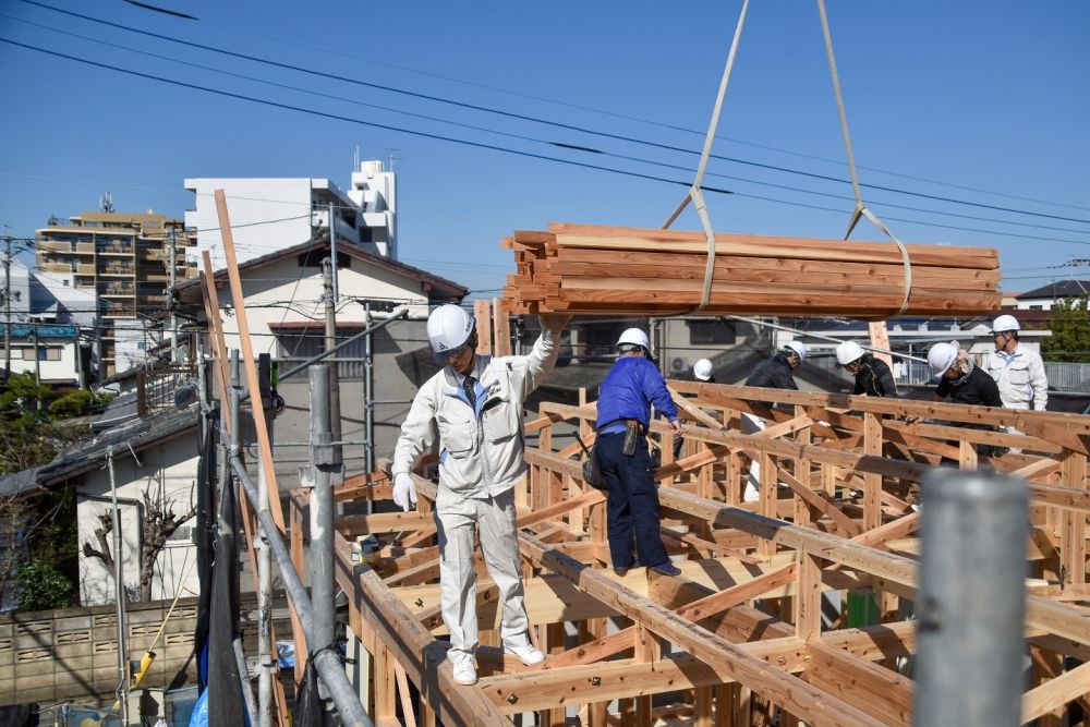 福岡市早良区飯倉01　注文住宅現場リポート③　～上棟式～