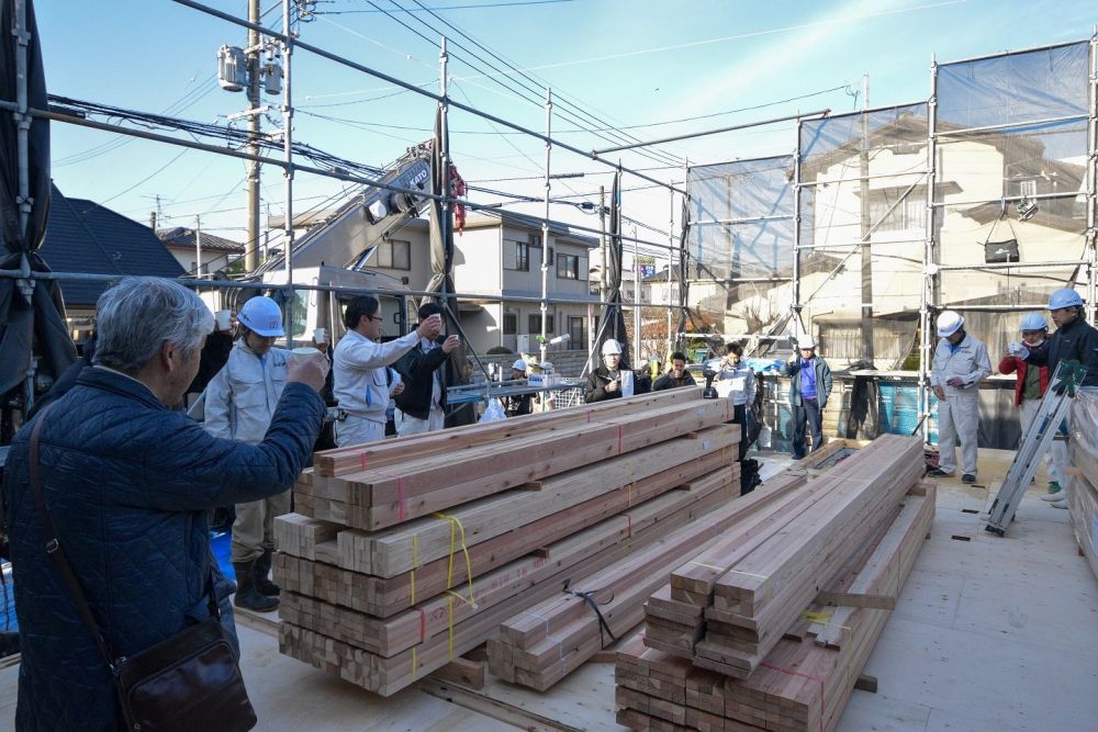 「福岡市早良区飯倉01」注文住宅現場リポート③【上棟式】