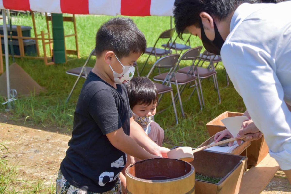 「北九州市若松区01」注文住宅現場リポート①【地鎮祭】