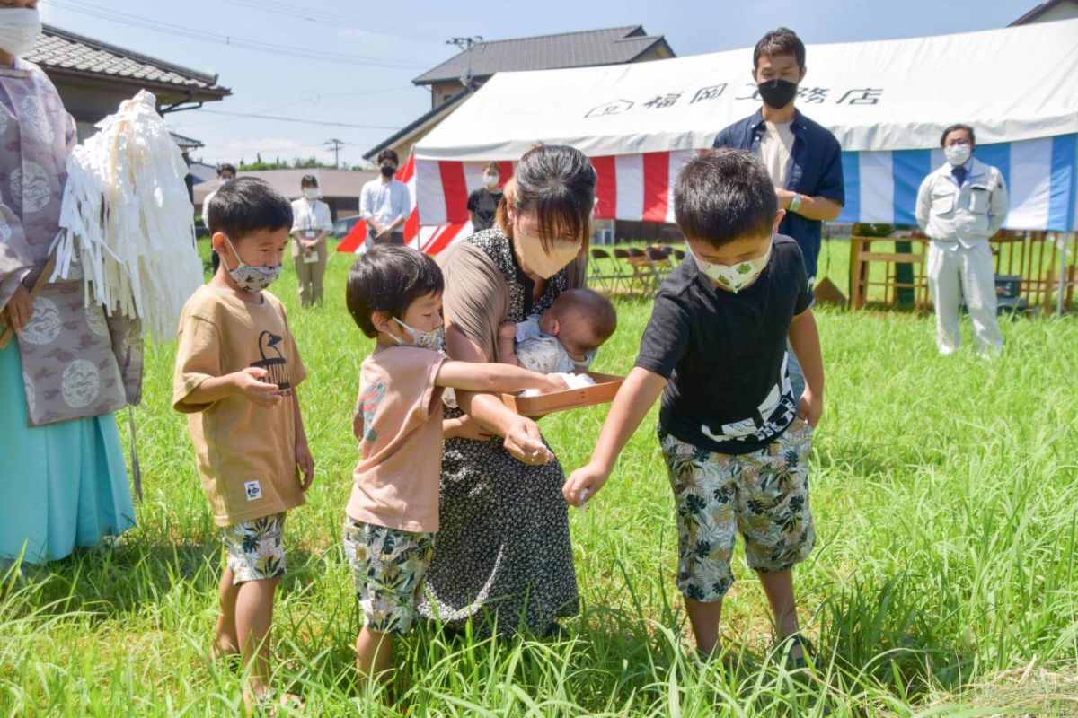 「北九州市若松区01」注文住宅現場リポート①【地鎮祭】