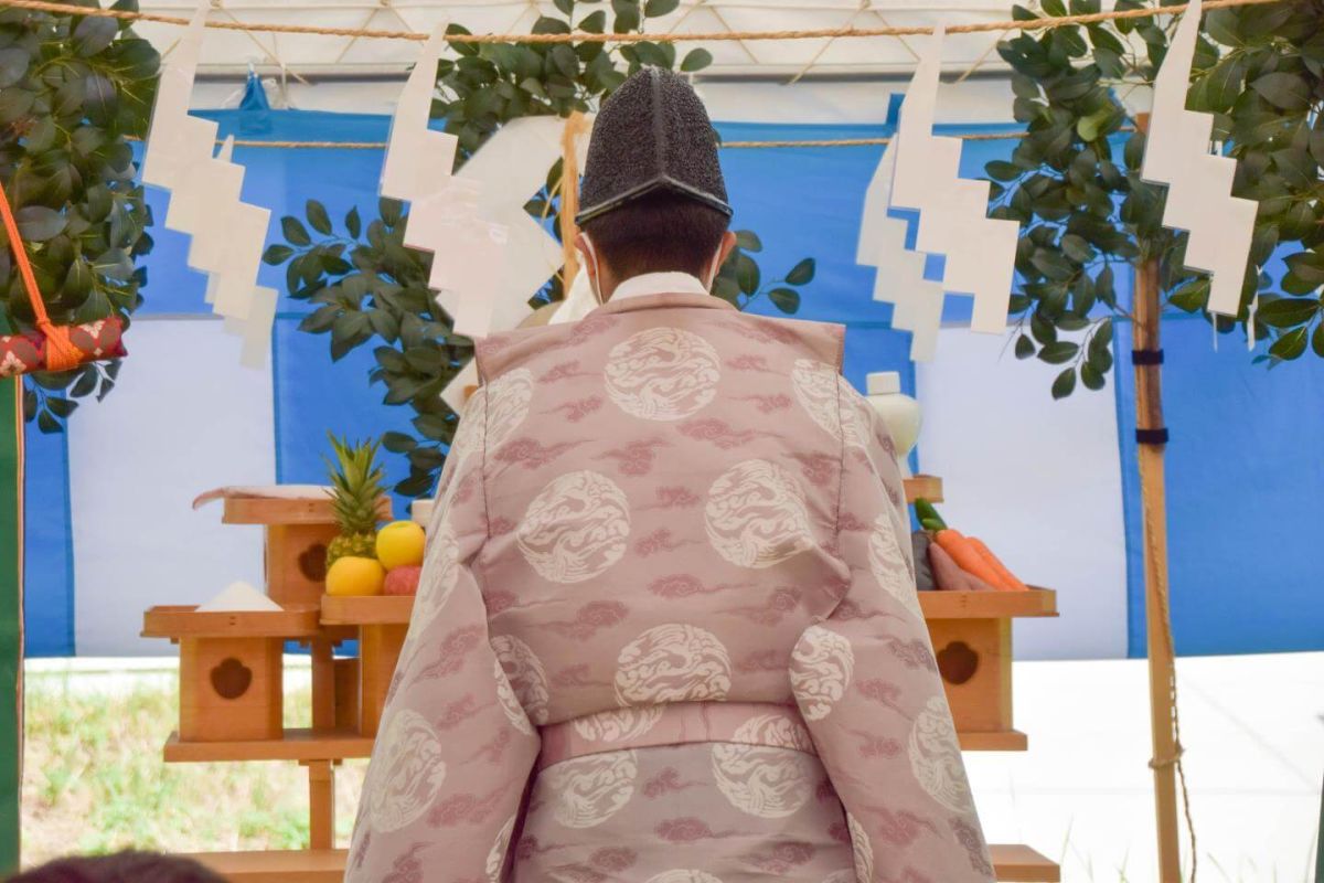 「北九州市若松区01」注文住宅現場リポート①【地鎮祭】