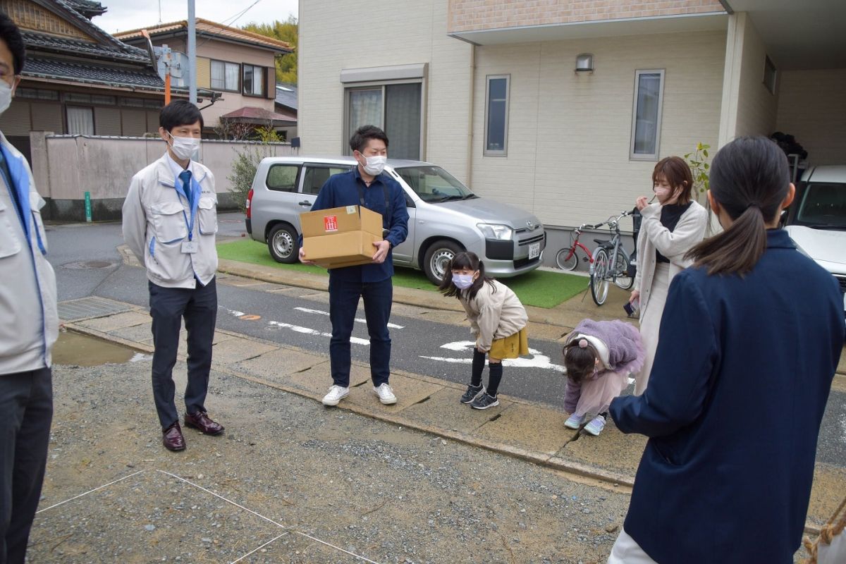 福岡県福岡市西区07　注文住宅建築現場リポート①　～地鎮祭～