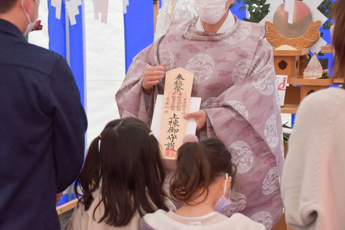 福岡県福岡市西区07　注文住宅建築現場リポート①　～地鎮祭～